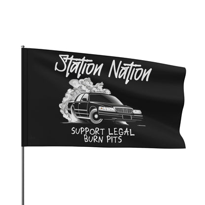 Station Nation-Support Legal Burn Pit Flags