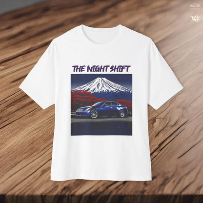 Infiniti G37 Sedan Mt Fuji-Premium, Ultra Soft Unisex Oversized Boxy Tee