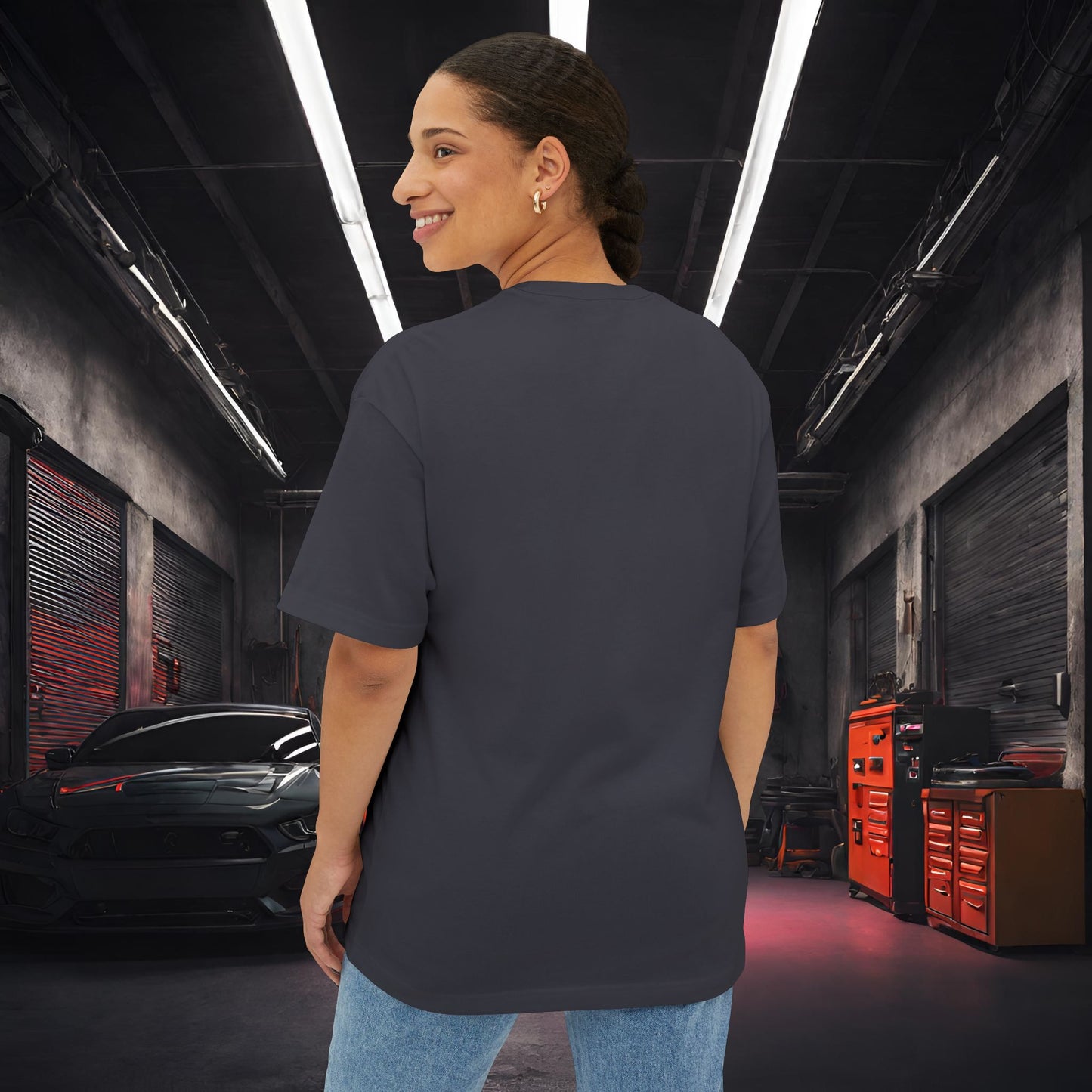 Nissan 370z-Premium, Ultra Soft Unisex Oversized Boxy Tee