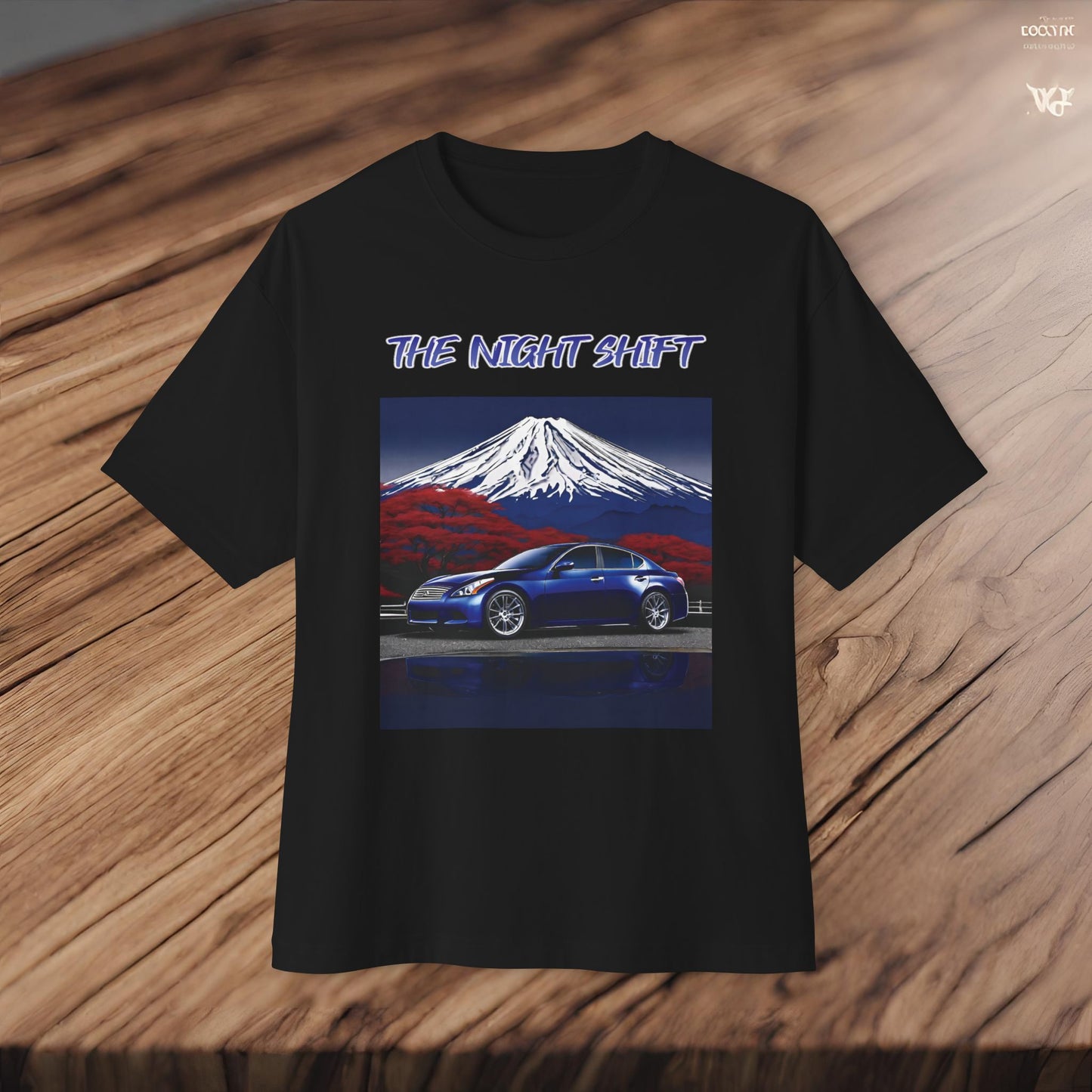 Infiniti G37 Sedan Mt Fuji-Premium, Ultra Soft Unisex Oversized Boxy Tee