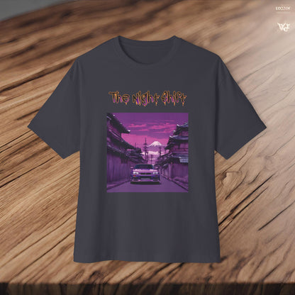 Nissan Skyline R34 Japanese Traditional Village-Premium, Ultra Soft Unisex Oversized Boxy Tee