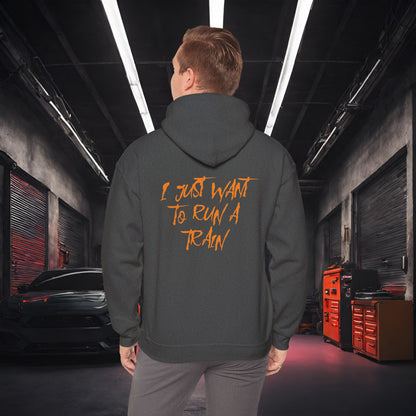 I Just Want To Run A Train-Ultra Soft, Premium Hoodie