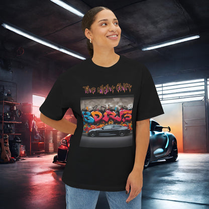 BMW M4 Graffiti-Premium, Ultra Soft Unisex Oversized Boxy Tee