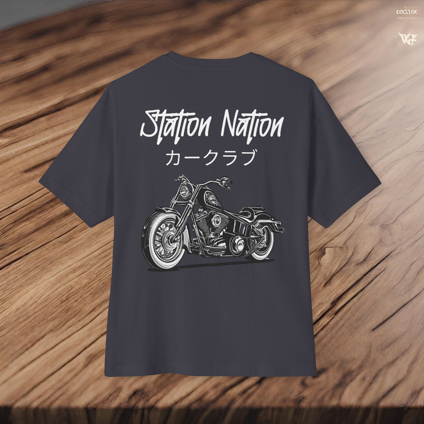 Station Nation-Premium, Ultra Soft Unisex Oversized Boxy Tee