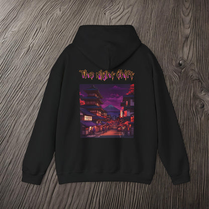 Volcanic Japanese Village-Ultra Soft, Premium Hoodie