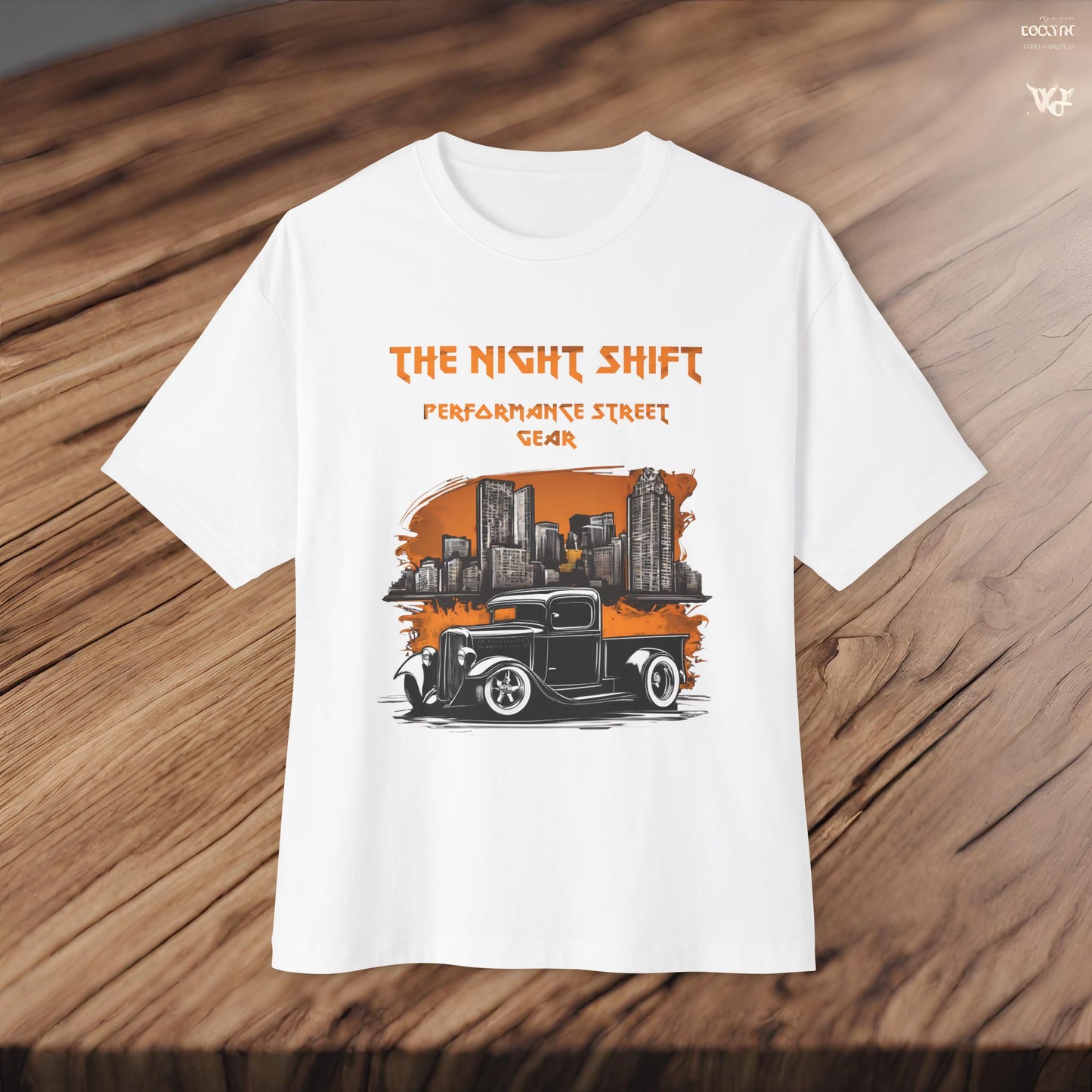 1930's Hot Rod Pick Up Urban Streets-Premium, Ultra Soft Unisex Oversized Boxy Tee