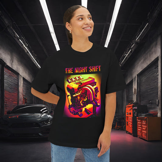 3S-GE ITB Synthwave-Premium, Ultra Soft Unisex Oversized Boxy Tee