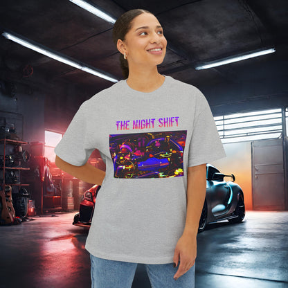 EJ257 Synthwave-Premium, Ultra Soft Unisex Oversized Boxy Tee