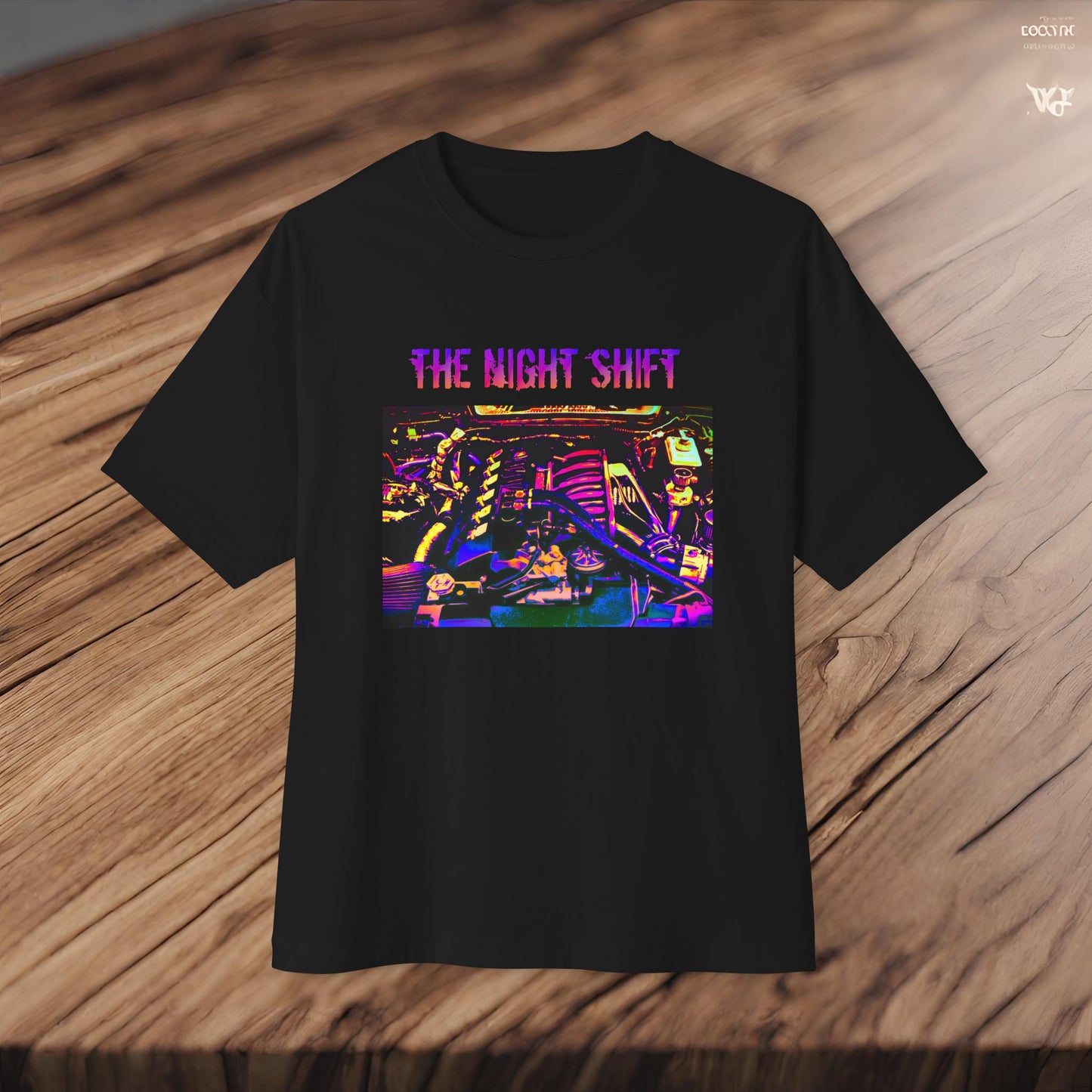 S50B32 Synthwave-Premium, Ultra Soft Unisex Oversized Boxy Tee