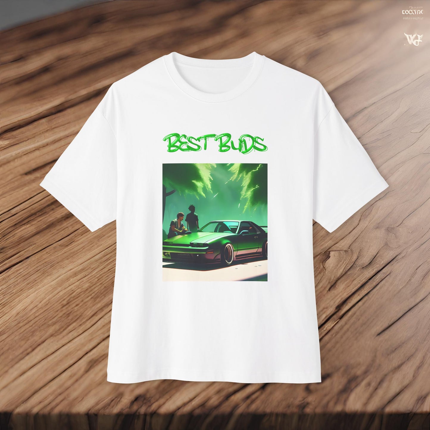 Best Buds-Premium, Ultra Soft Unisex Oversized Boxy Tee