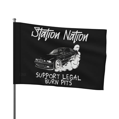 Station Nation-Support Legal Burn Pit Flags