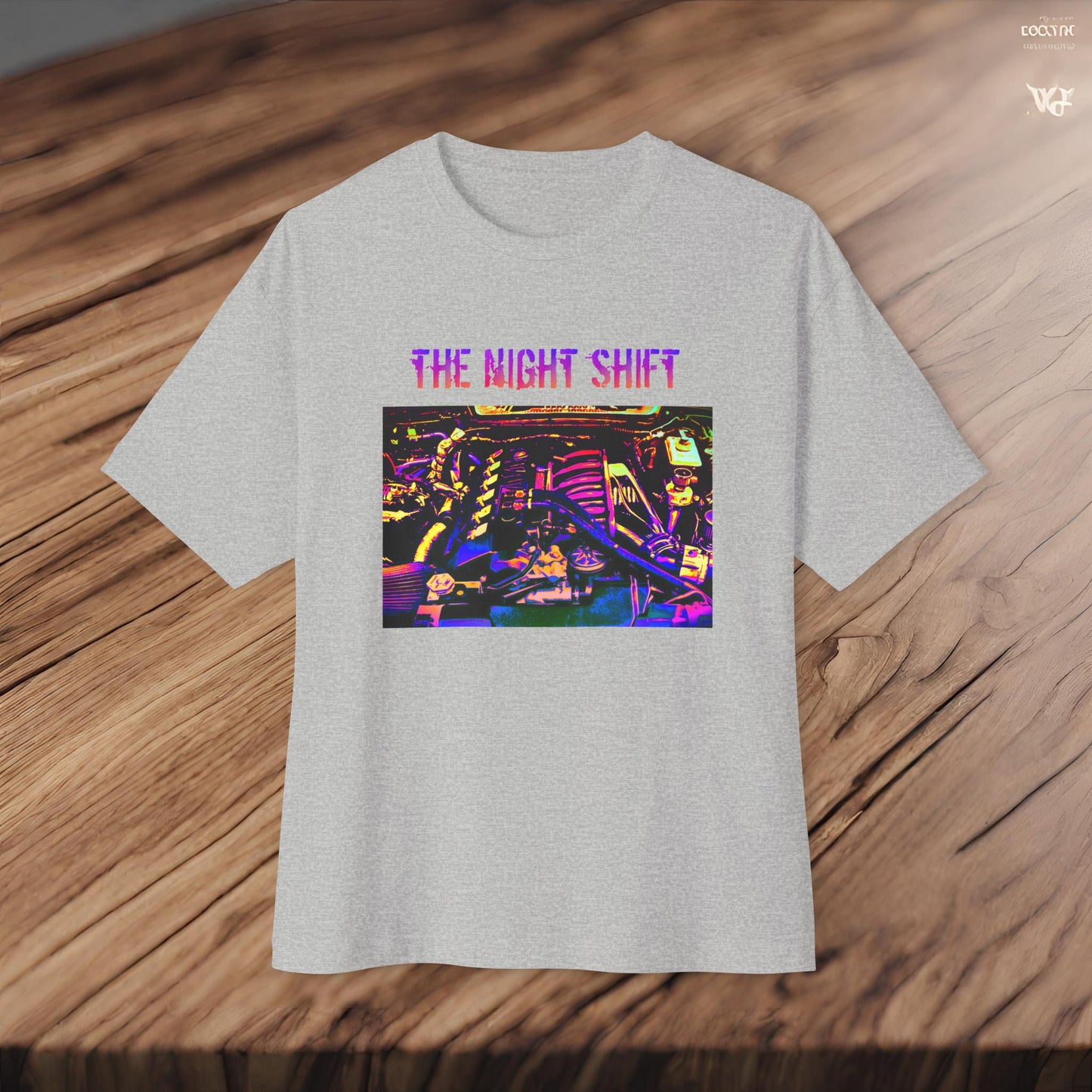 S50B32 Synthwave-Premium, Ultra Soft Unisex Oversized Boxy Tee