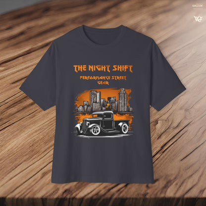 1930's Hot Rod Pick Up Urban Streets-Premium, Ultra Soft Unisex Oversized Boxy Tee