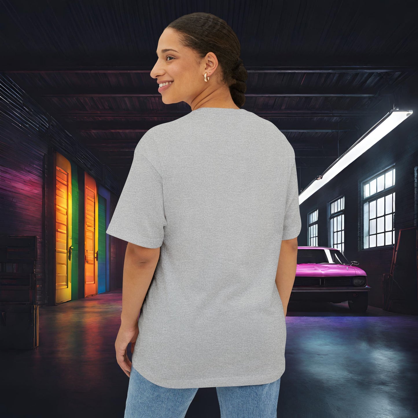 Nissan 240sx Graffiti-Premium, Ultra Soft Unisex Oversized Boxy Tee