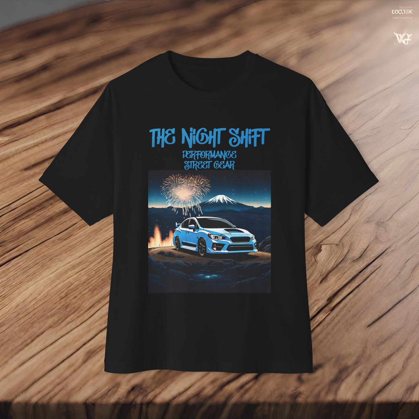 Subaru WRX/STI Fireworks In The Mountains - Premium, Ultra Soft Unisex Oversized Boxy Tee