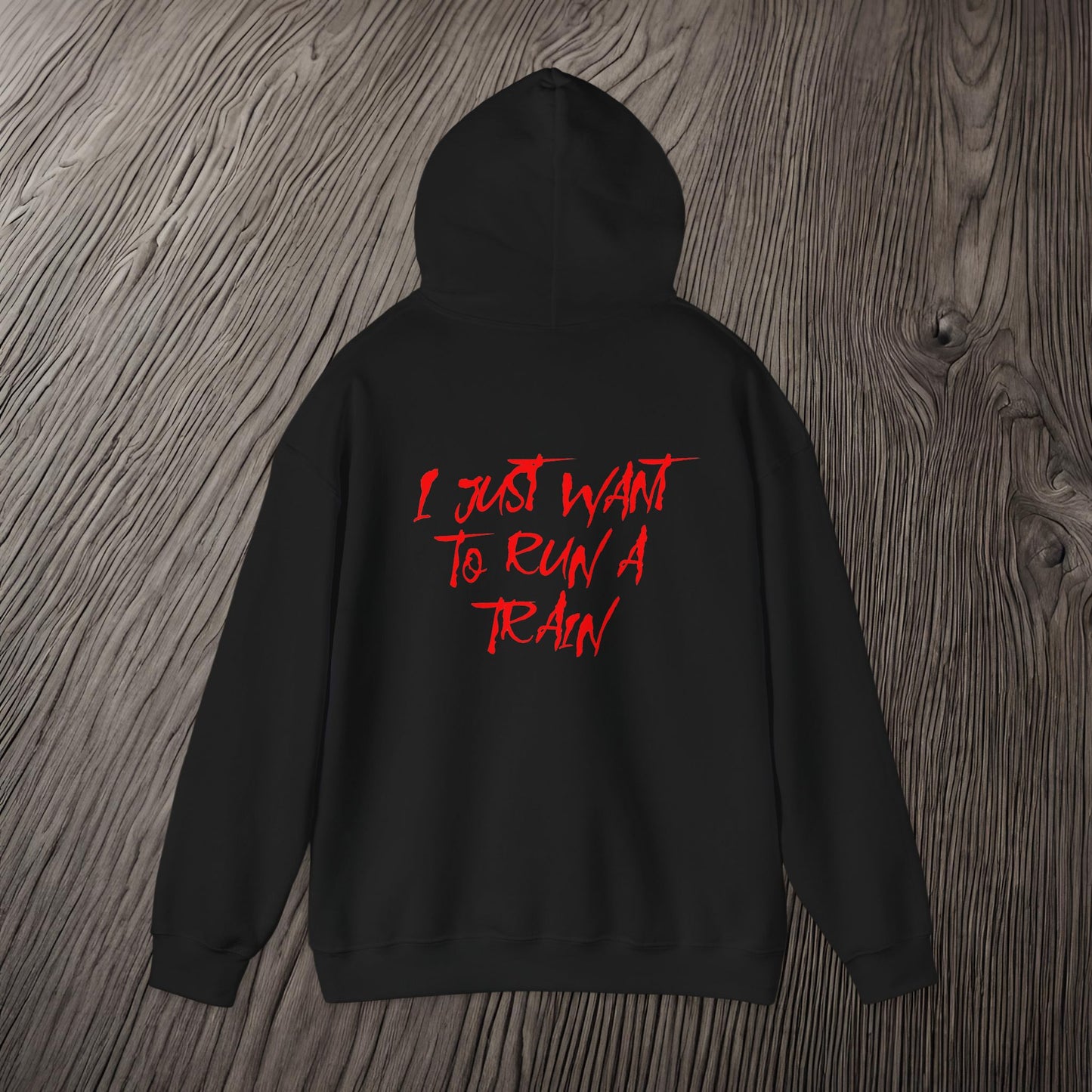 I Just Want To Run A Train-Ultra Soft, Premium Hoodie