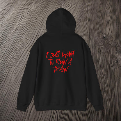 I Just Want To Run A Train-Ultra Soft, Premium Hoodie