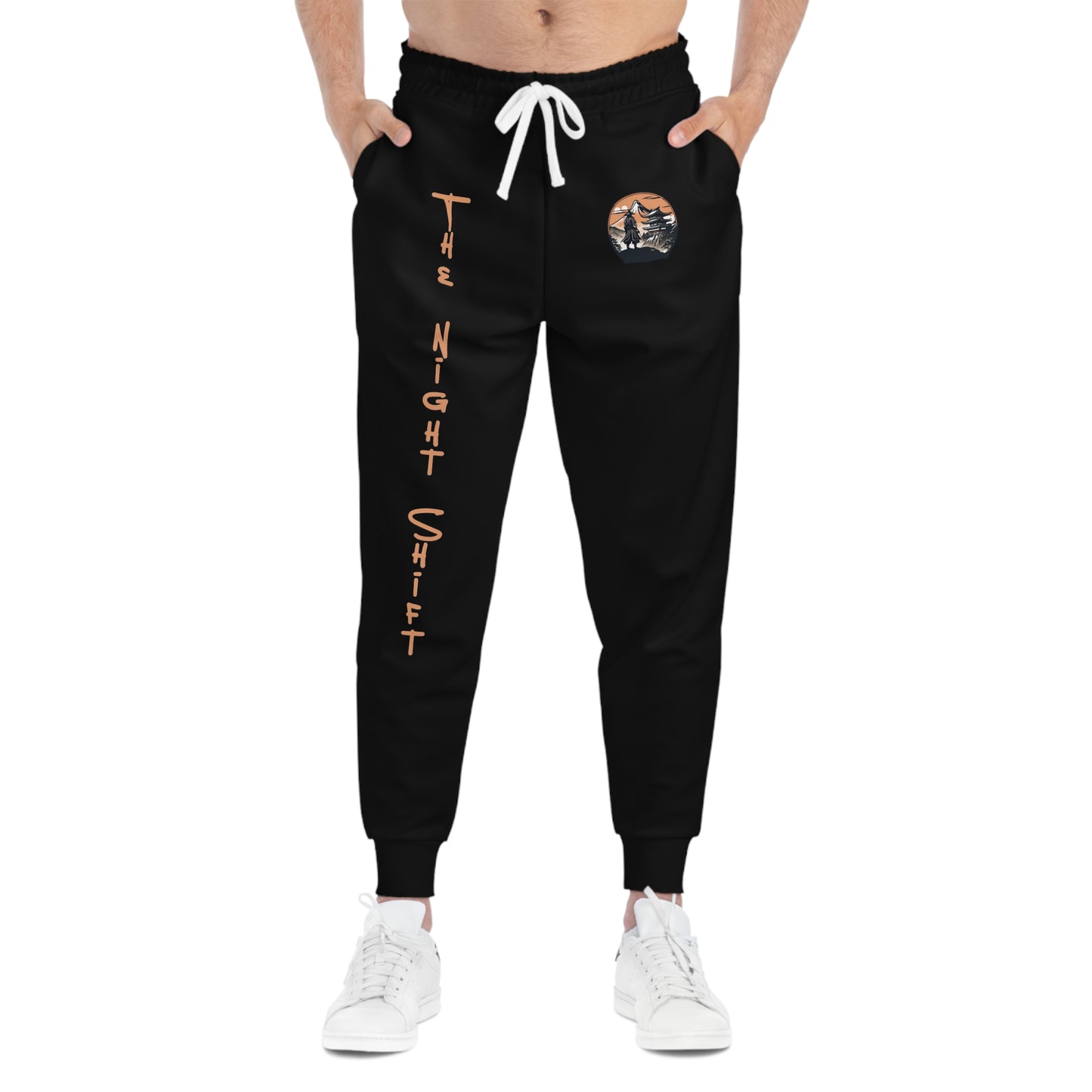 Samurai Silhouette-Premium, Ultra Soft Athletic Joggers