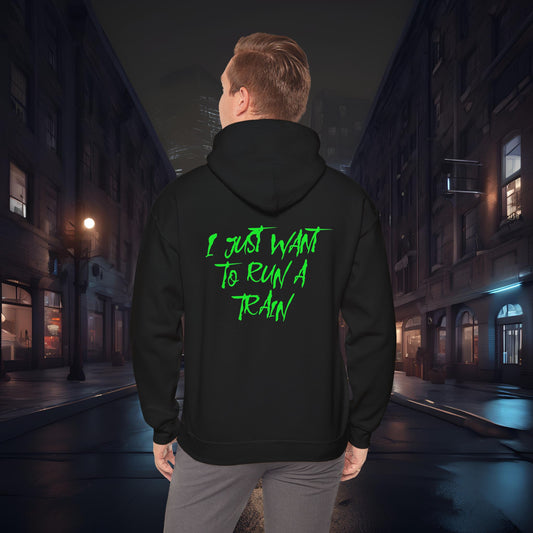 I Just Want To Run A Train-Ultra Soft, Premium Hoodie