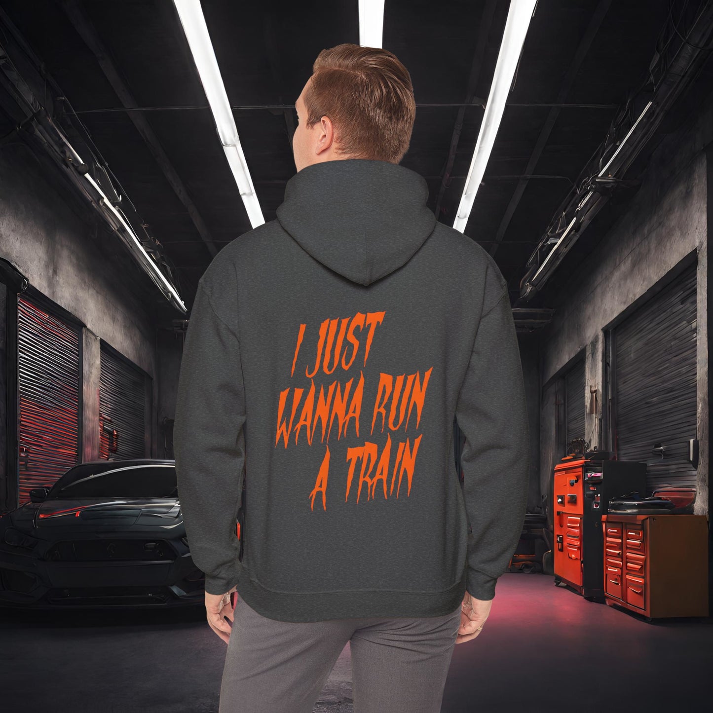 I Just Wanna Run A Train-Ultra Soft, Premium Hoodie