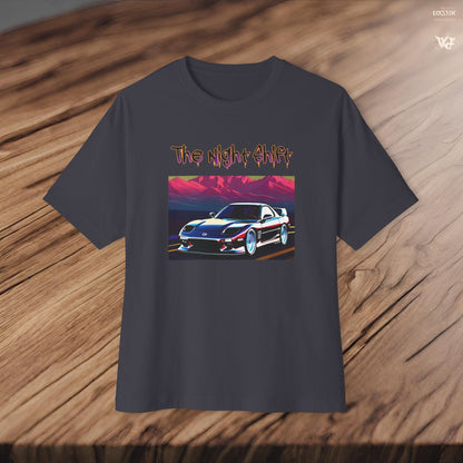 Mazda RX7 Cruising-Premium, Ultra Soft Unisex Oversized Boxy Tee