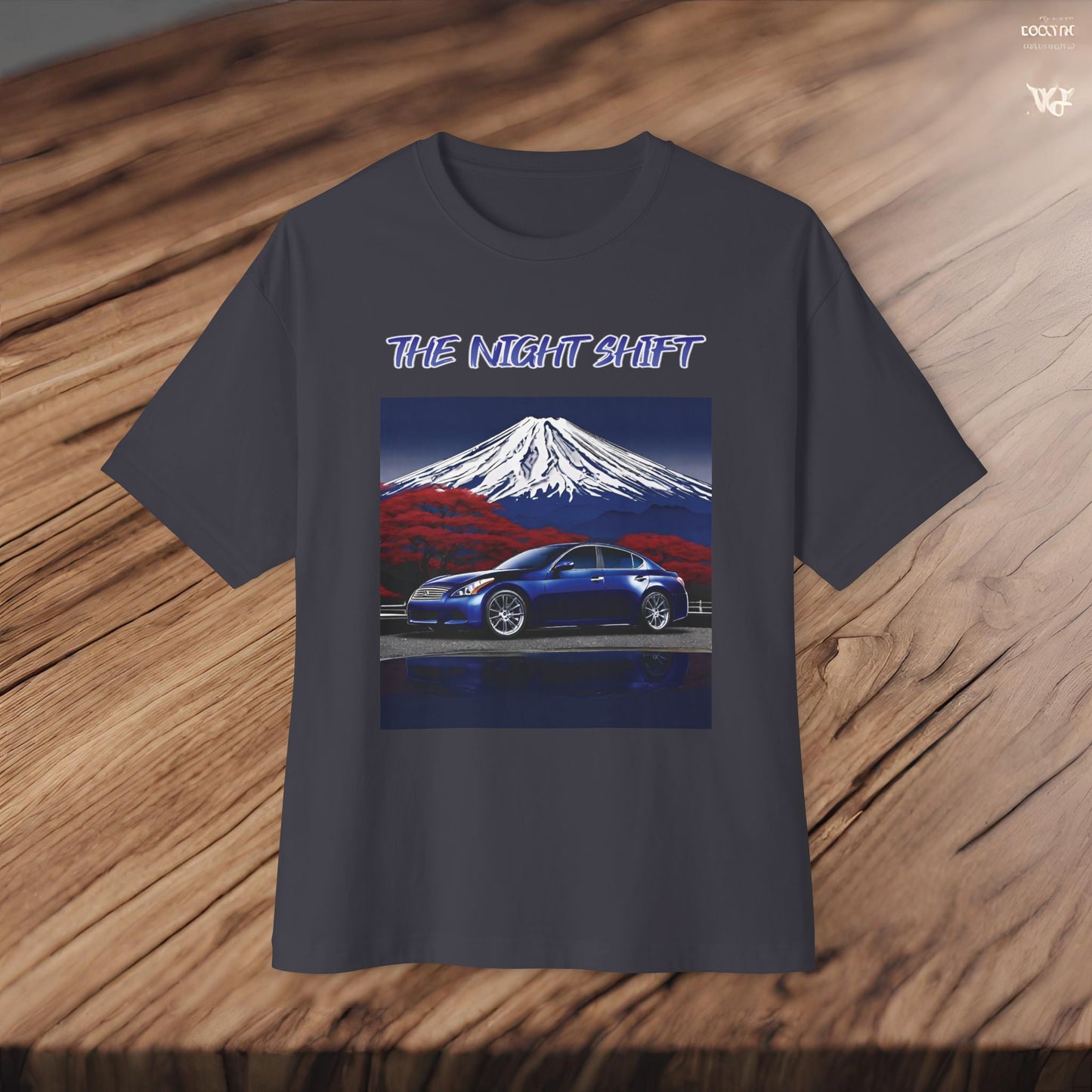 Infiniti G37 Sedan Mt Fuji-Premium, Ultra Soft Unisex Oversized Boxy Tee