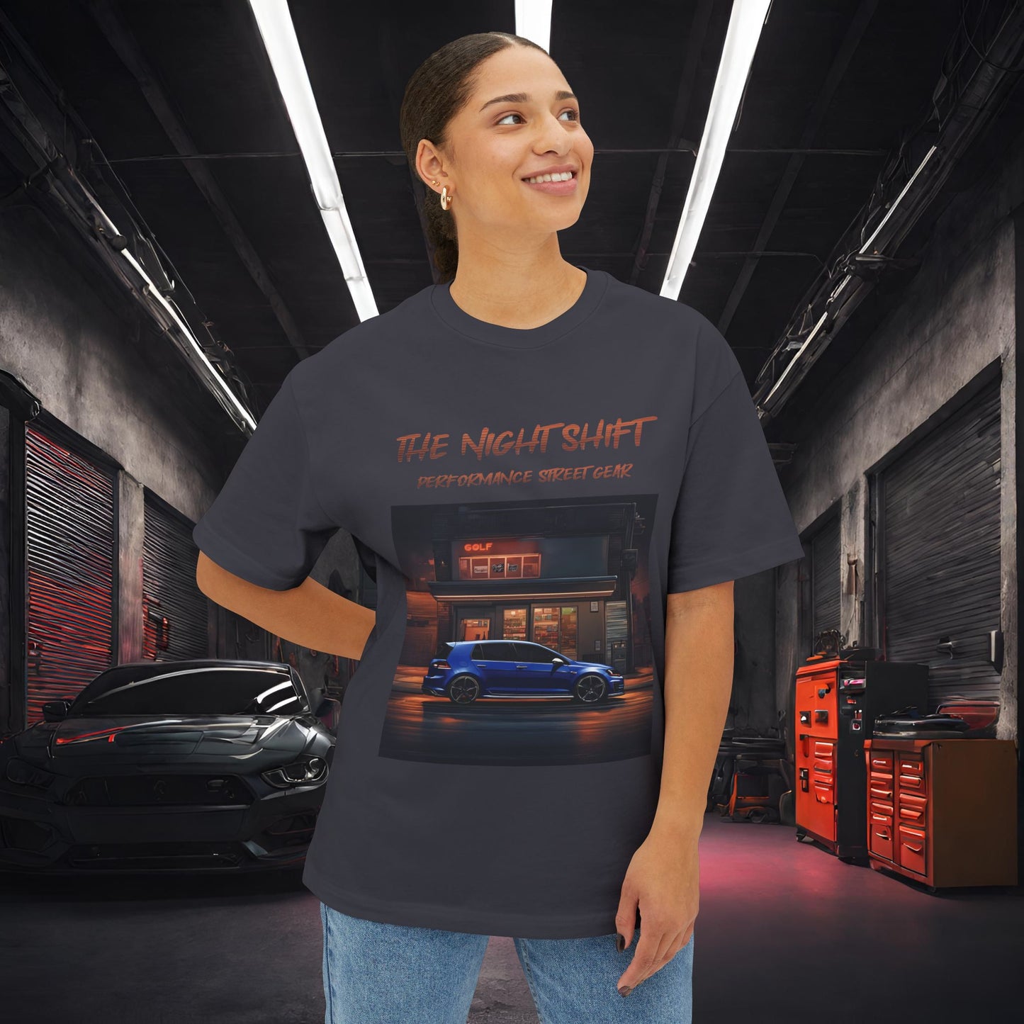 Volkswagen Golf R- Premium, Ultra Soft Unisex Oversized Boxy Tee