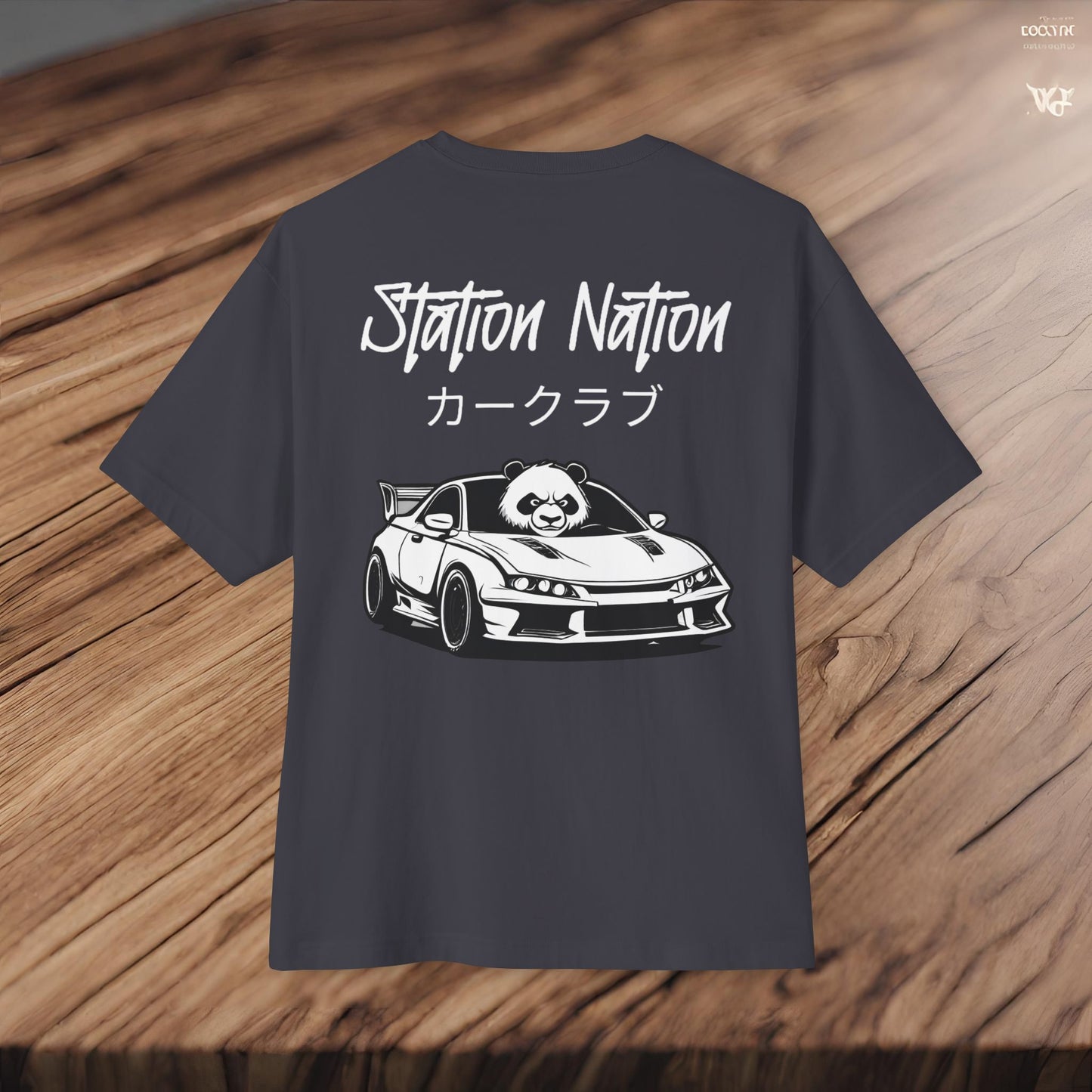 Station Nation-Premium, Ultra Soft Unisex Oversized Boxy Tee