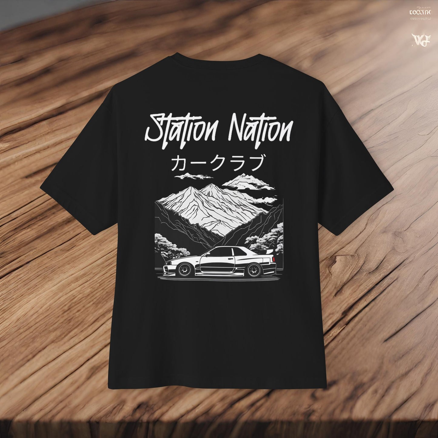 Station Nation-Premium, Ultra Soft Unisex Oversized Boxy Tee