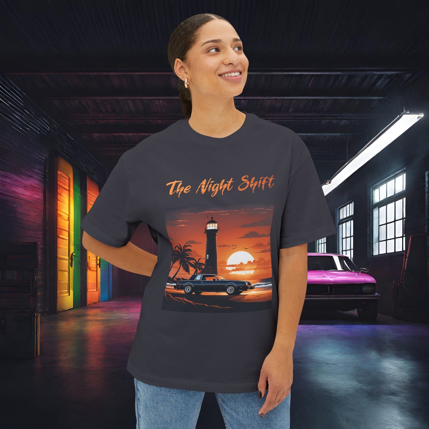 Buick Grand National-Premium, Ultra Soft Unisex Oversized Boxy Tee