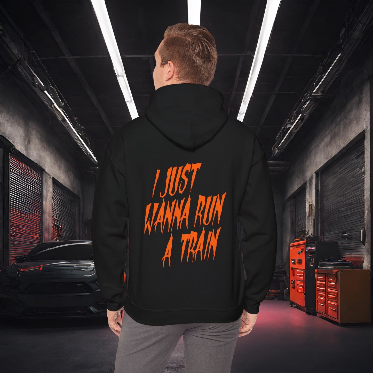 I Just Wanna Run A Train-Ultra Soft, Premium Hoodie