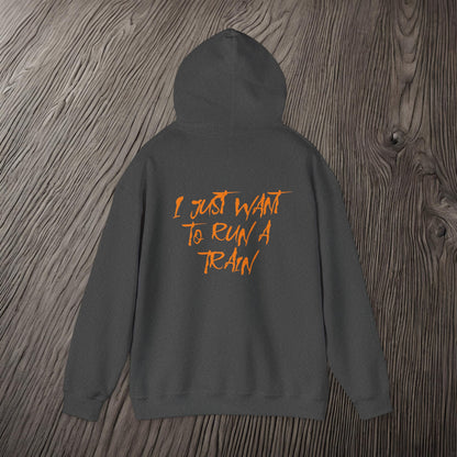 I Just Want To Run A Train-Ultra Soft, Premium Hoodie