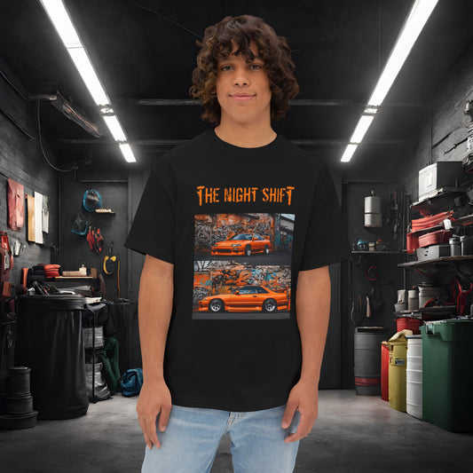 Nissan 240sx Graffiti-Premium, Ultra Soft Unisex Oversized Boxy Tee