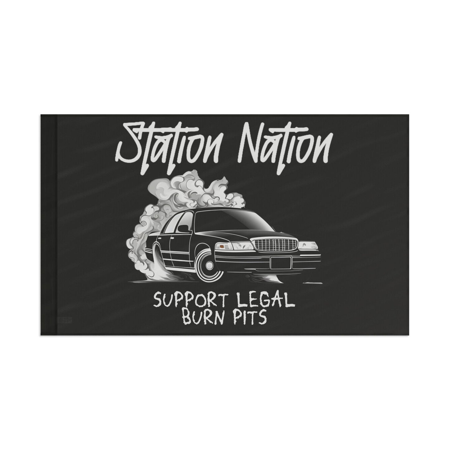 Station Nation-Support Legal Burn Pit Flags