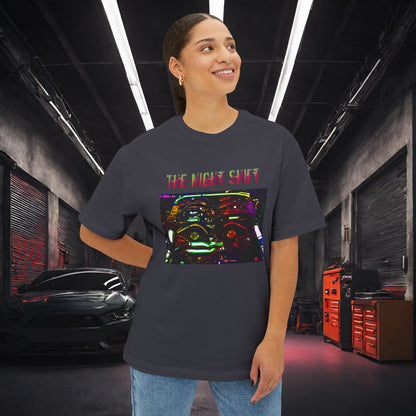 VG30DETT Synthwave-Premium, Ultra Soft Unisex Oversized Boxy Tee