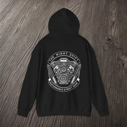 The Night Shift Performance Engine-Ultra Soft, Premium Hoodie