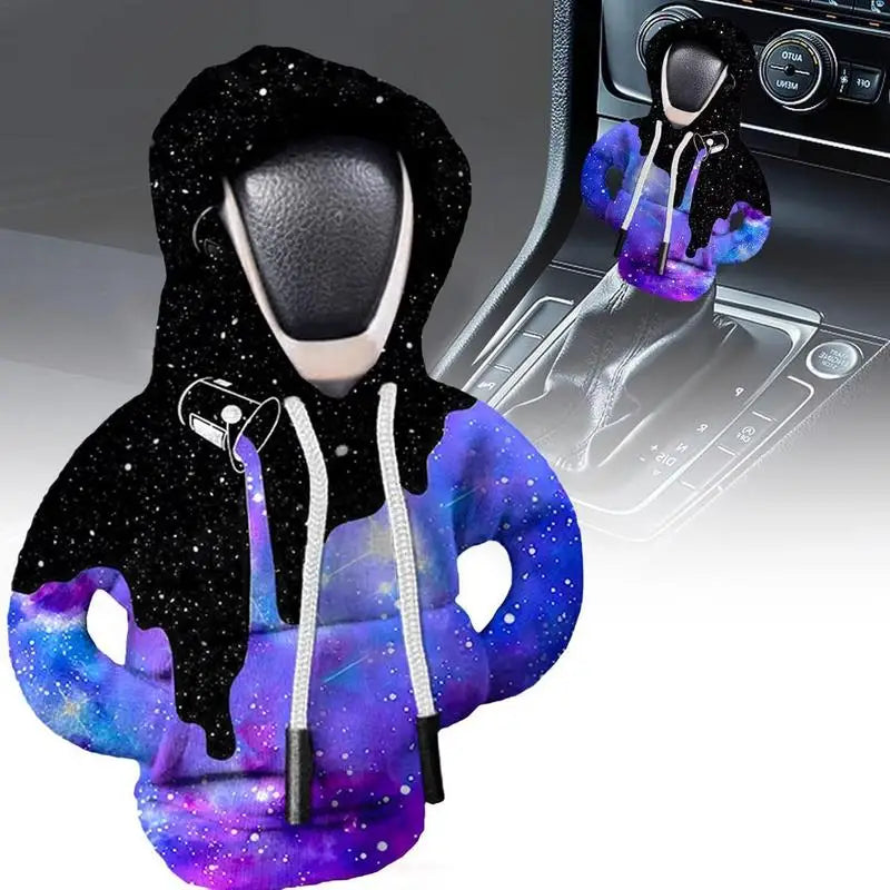 Gear Shift Hoodie Cover Shift Cover Car Gear Handle Decoration Fits Manual Automatic Universal Car Shift Lever Interior Decor