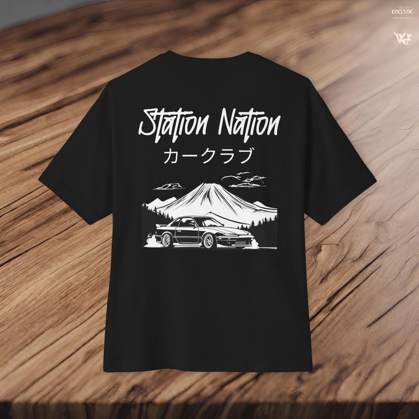 Station Nation-Premium, Ultra Soft Unisex Oversized Boxy Tee