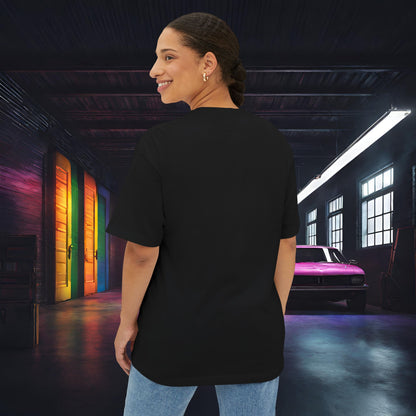 1930's Hot Rod Pick Up Urban Streets-Premium, Ultra Soft Unisex Oversized Boxy Tee