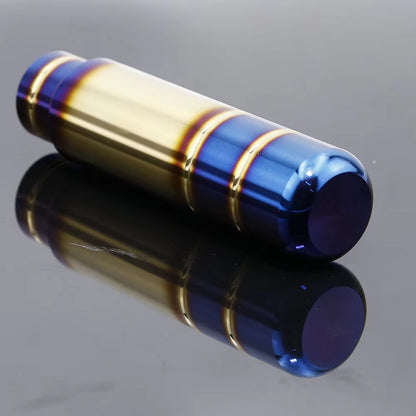 Jdm BRIDE Burnt Blue Style Gold Aluminum Gear Shift Knob 13Cm Shifter Lever Head for Universal Car