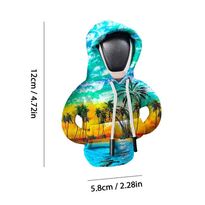 Gear Shift Hoodie Cover Shift Cover Car Gear Handle Decoration Fits Manual Automatic Universal Car Shift Lever Interior Decor