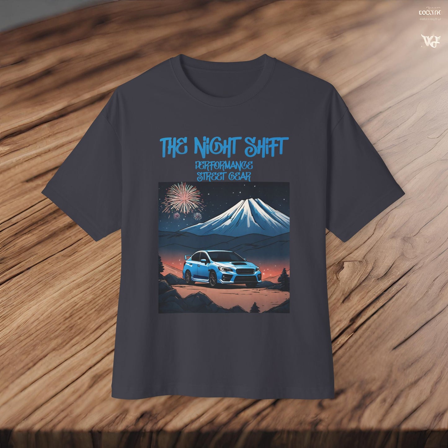 Subaru WRX/STI Fireworks In The Mountains-Premium, Ultra Soft Unisex Oversized Boxy Tee