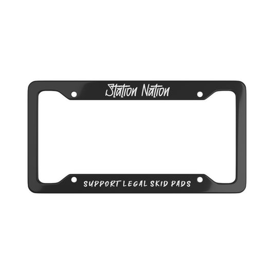 Station Nation License Plate Frame