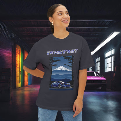 Infiniti G37 Sedan Mt Fuji-Premium, Ultra Soft Unisex Oversized Boxy Tee