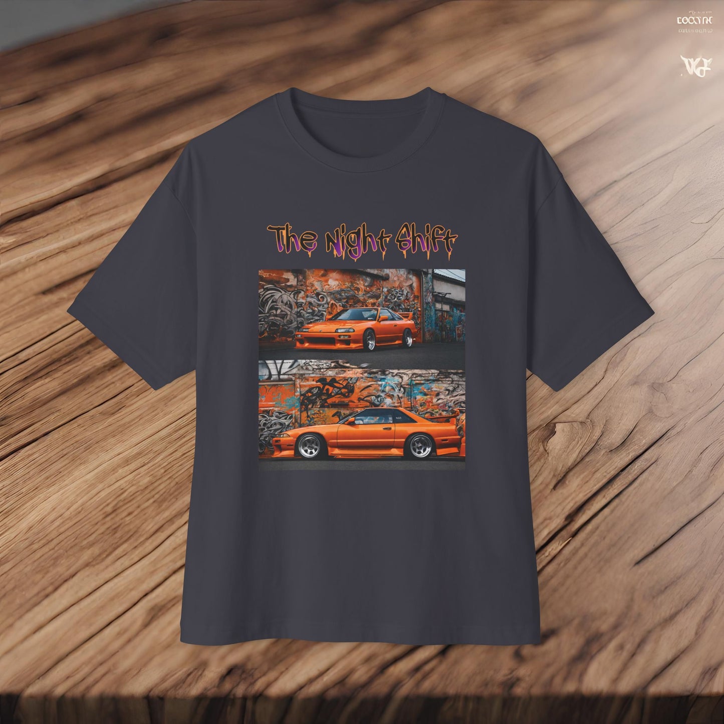 Nissan 240sx Double Stack Graffiti-Premium, Ultra Soft Unisex Oversized Boxy Tee