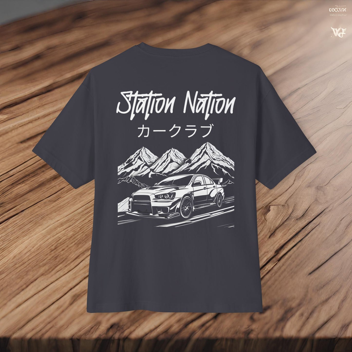 Station Nation-Premium, Ultra Soft Unisex Oversized Boxy Tee