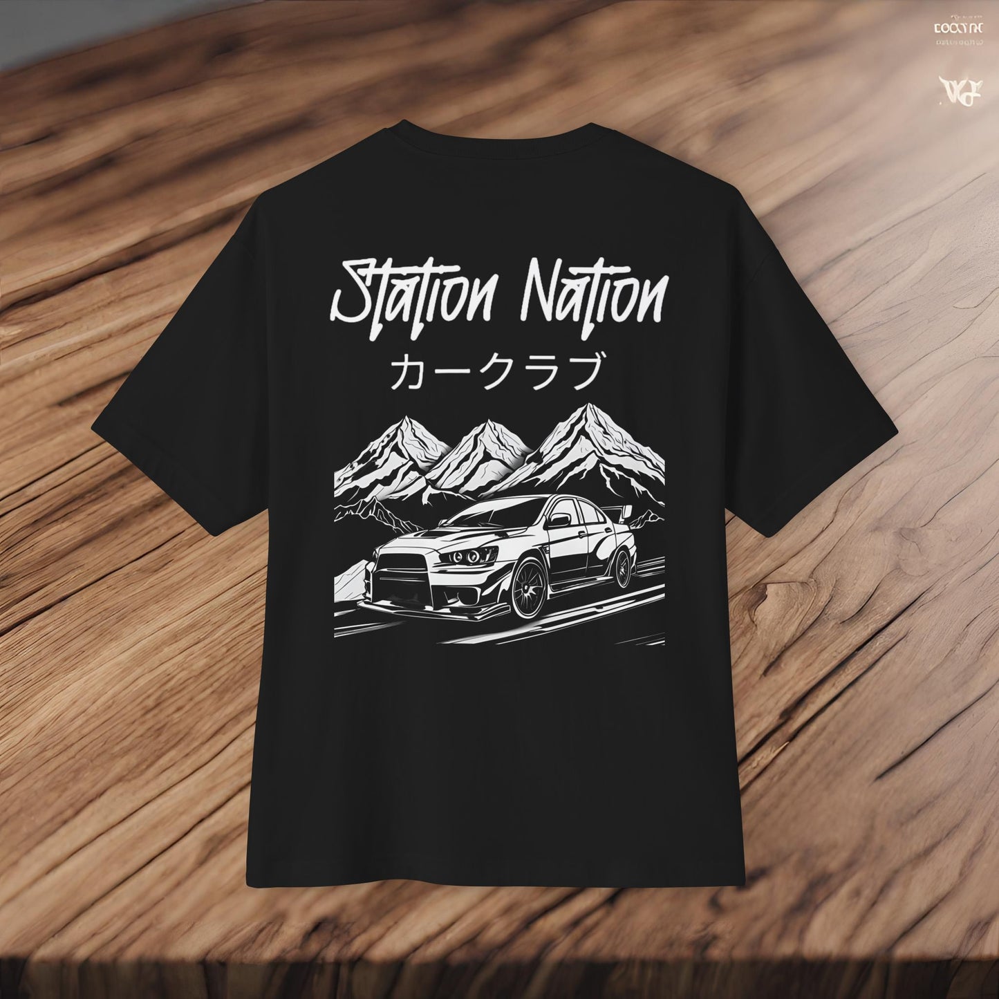 Station Nation-Premium, Ultra Soft Unisex Oversized Boxy Tee