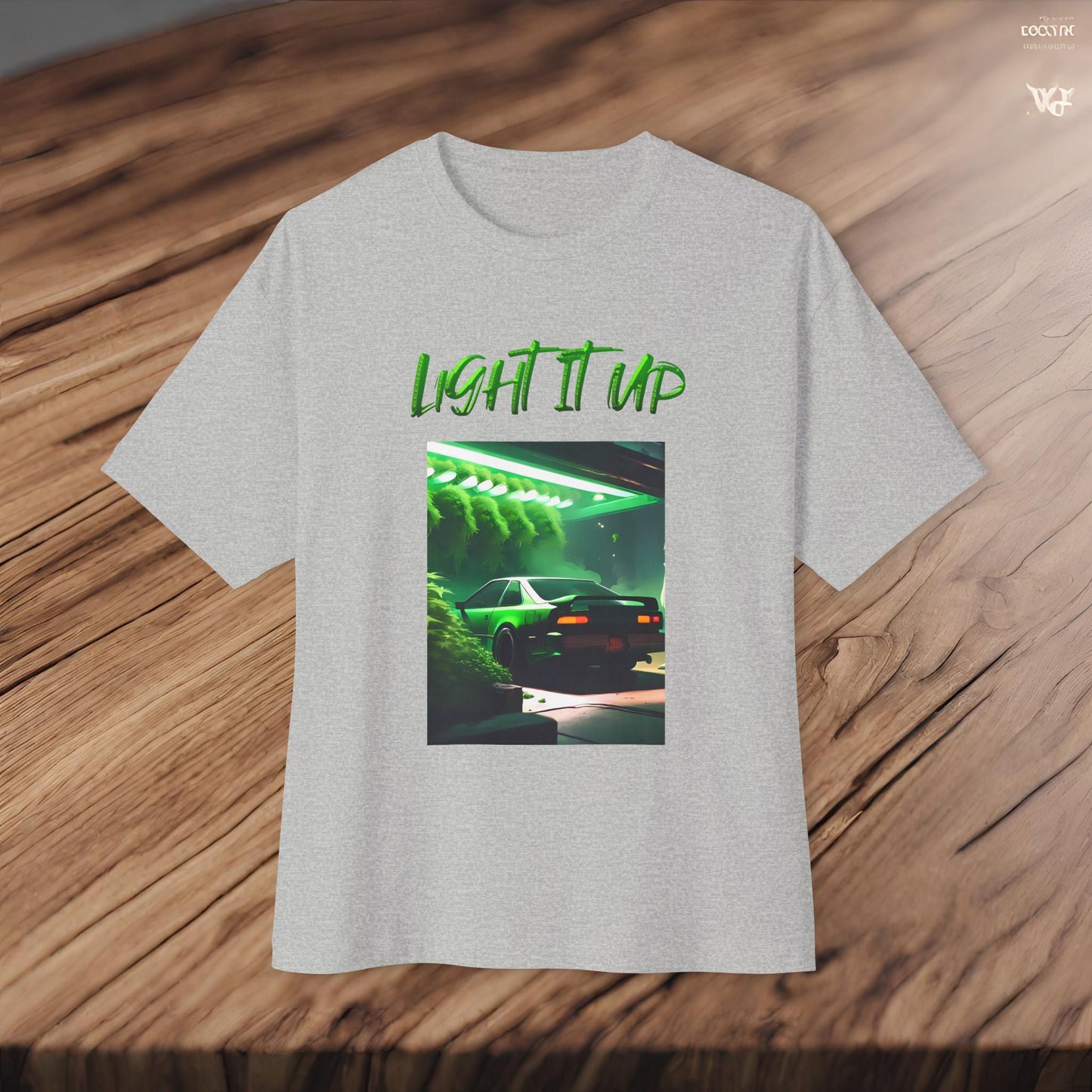 Light It Up-Premium, Ultra Soft Unisex Oversized Boxy Tee