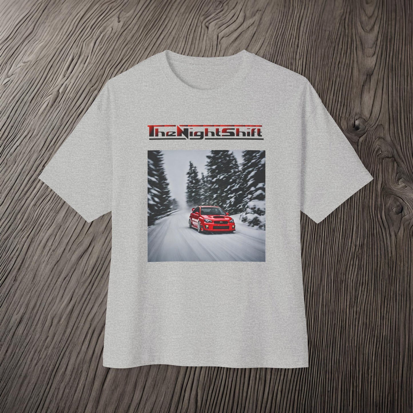 Subaru Impreza WRX/STI Snow Drifting-Premium, Ultra Soft Unisex Oversized Boxy Tee