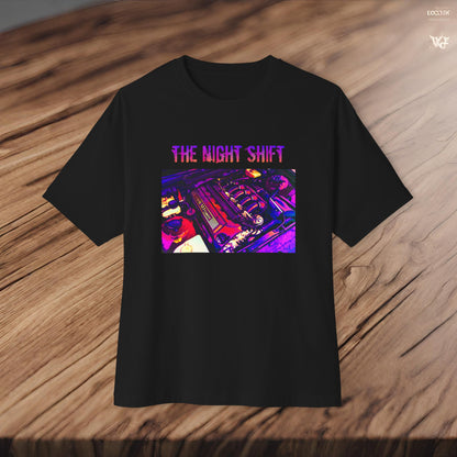 S50B32 Synthwave-Premium, Ultra Soft Unisex Oversized Boxy Tee